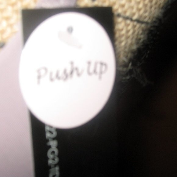 Youmita Toadstool Caged Plunge Push Up 34C Bra NWT - Picture 7 of 12